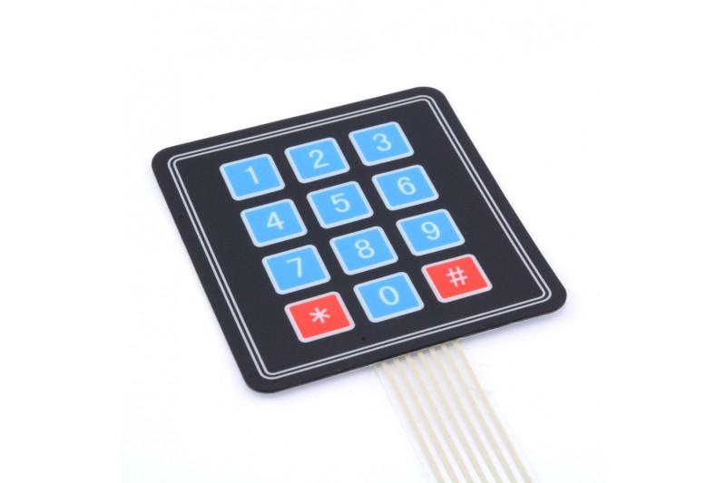 Ckepdyeh USB Custom Programming Macro Knob Keyboard 3 Keys Copy Paste