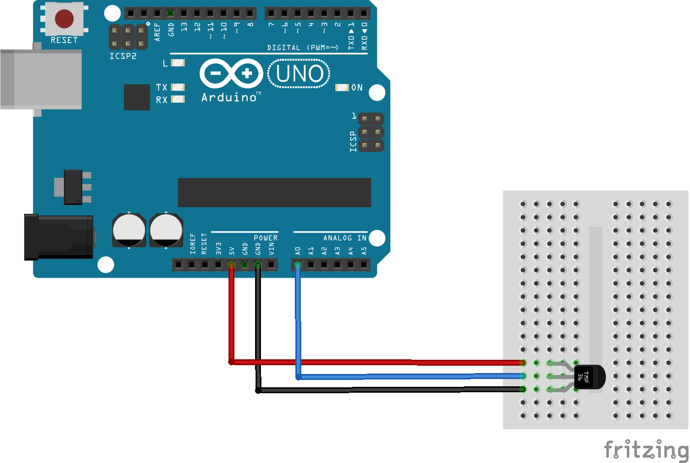 arduino and tmp36_bb