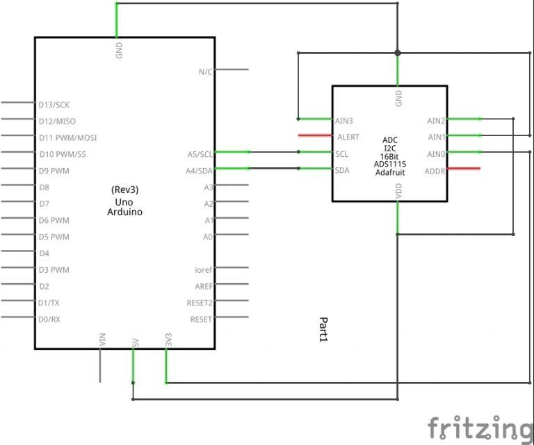 Ads1115 Analog To Digital Converter And Arduino Arduino Learning 2187